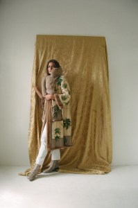 A Look from Creatures of the Wind's Capsule Collection in collaboration with System Magazine