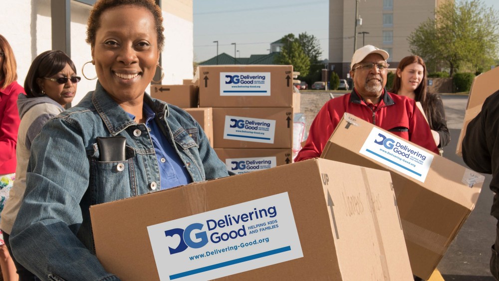Delivering Good's new logo