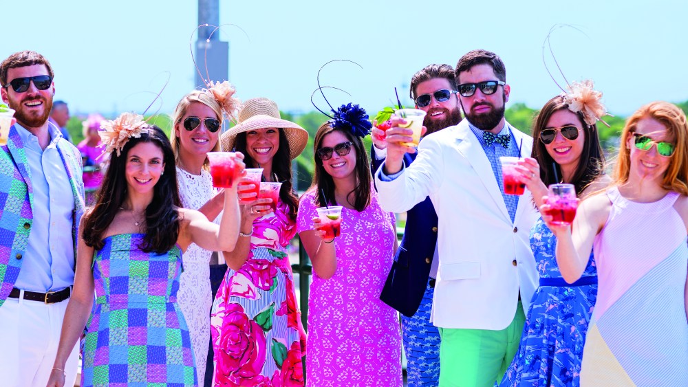 Looks from the Vineyard Vines Derby collection.