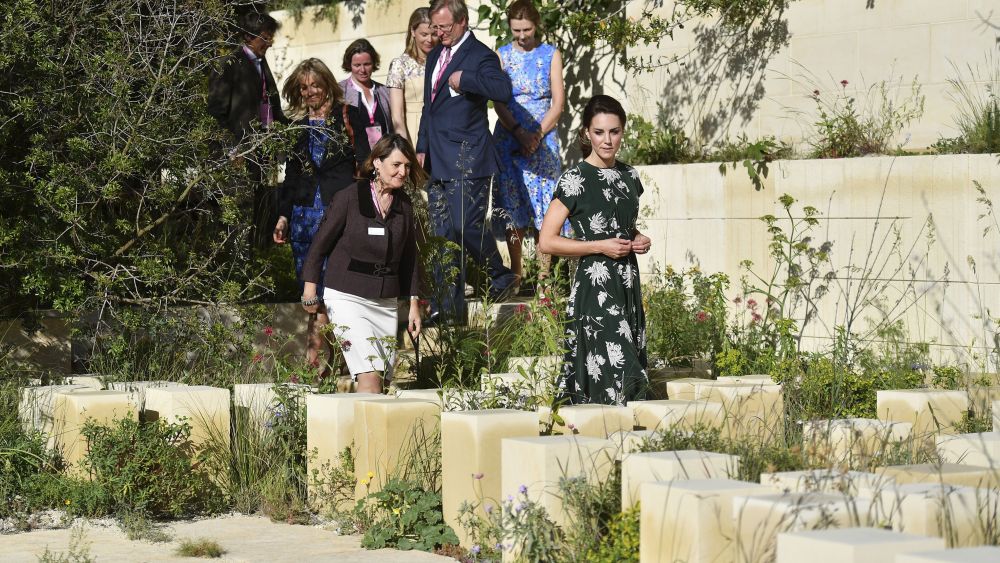 The Duchess of Cambridge in Rochas