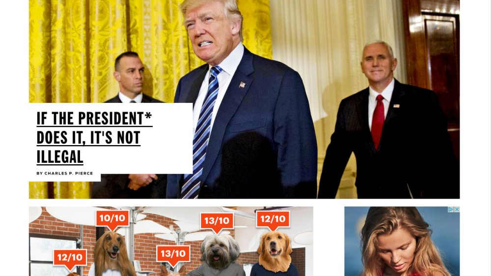 Esquire's website.