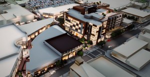First Napa, a mixed use development with homegrown retail, office space, restaurants, and a hotel.