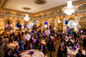 The atmosphere at the award ceremony.