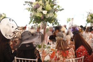 The scene at the luncheon.