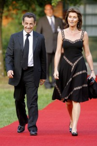 GERMANY OUTMandatory Credit: Photo by Bernd Settnik/Epa/REX/Shutterstock (8171137d)French President Nicolas Sarkozy and His Wife Cecilia Arrive For a Dinner at the G-8 Summit in Hohen Luckow Near Heiligendamm Germany 06 June 2007 Germany Hohen LuckowGermany G 8 Summit - Jun 2007