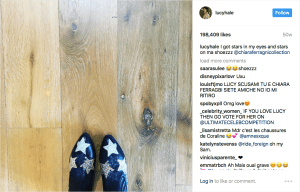Lucy Hale's post.