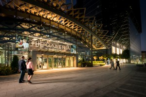 A rendering of the Galleria in Abu Dhabi.