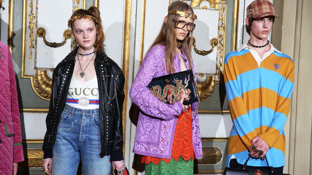 Exclusive pictures of the Gucci Resort 2018 show in Florence