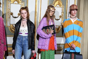 Exclusive pictures of the Gucci Resort 2018 show in Florence