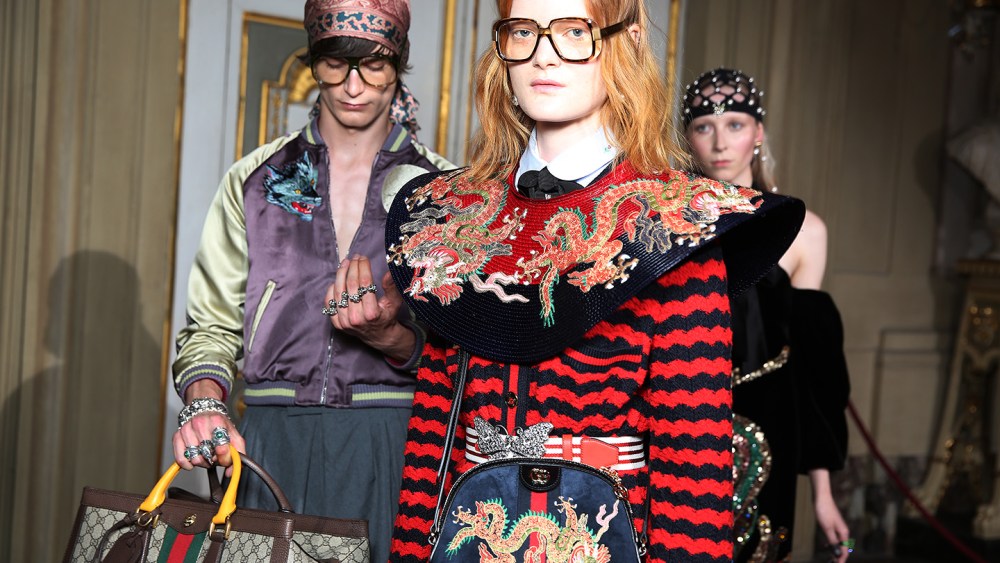 Exclusive pictures of the Gucci Resort 2018 show in Florence