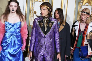Exclusive pictures of the Gucci Resort 2018 show in Florence