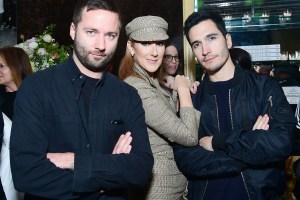Jack McCollough, Celine Dion and Lazaro Hernandez