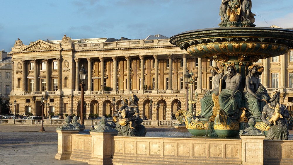 The Hotel de Crillon in Paris.