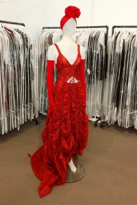 A vintage Norma Kamali dress.