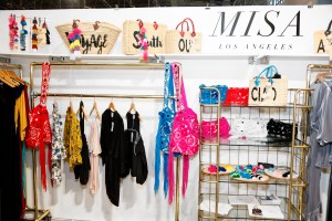 Misa Los Angeles was doing well with velvet separates.