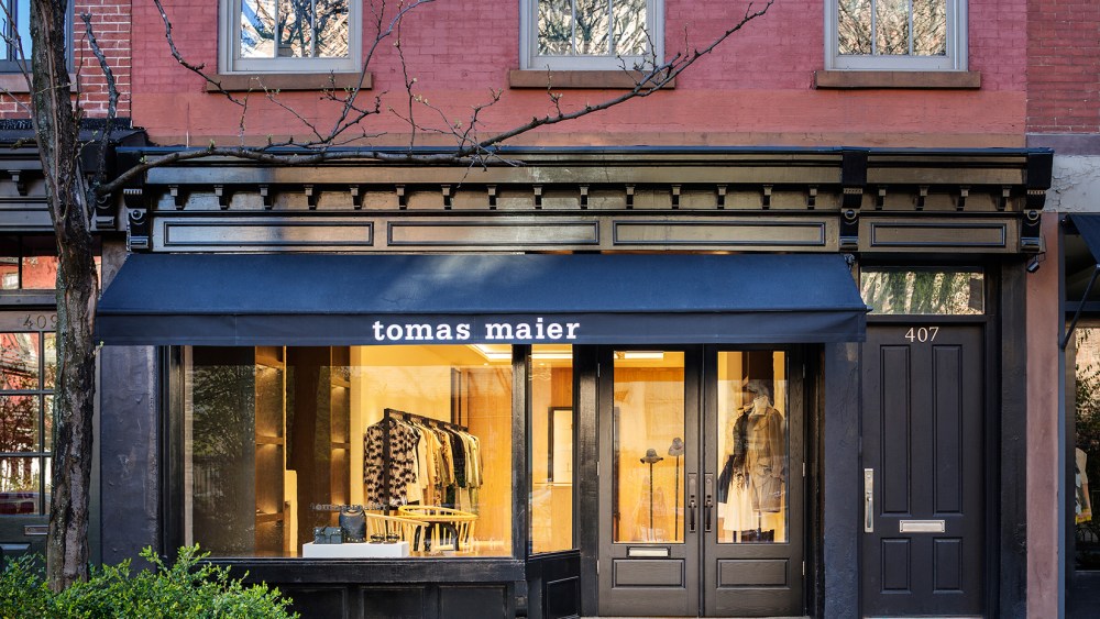 The Tomas Maier Bleecker Street store.