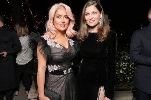 Salma Hayek and Laetitia Casta