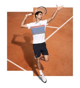 Lacoste's Novak Djokovic collection.