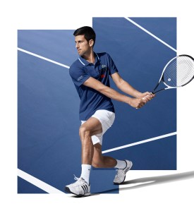 Lacoste's Novak Djokovic collection.
