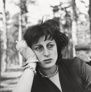 Leslie Gill, Anna Magnani, Actress, Rome, Italy, 1941