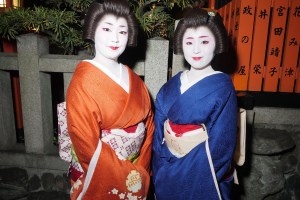 Geishas at the party