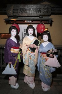 Geishas at the party