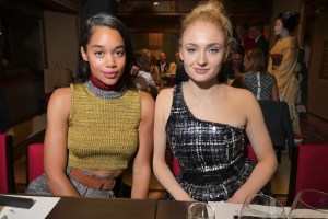 Laura Harrier and Sophie Turner