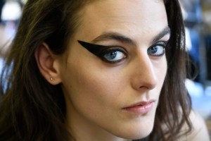 The beauty look at the Louis Vuitton Resort 2018 show