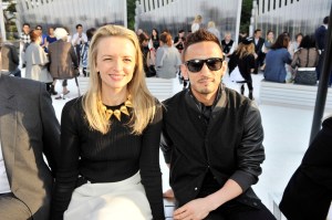 Delphine Arnault and Hidetoshi Nakata