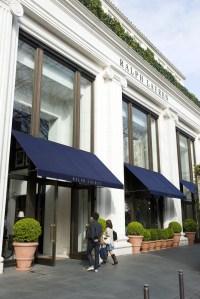 Ralph Lauren store on Omotesando street. Tokyo Japan.Tokyo Japan - 2010