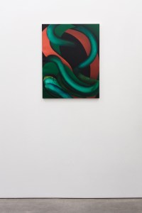 View of the artist's work.