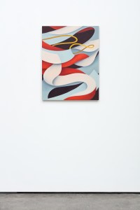 View of the artist's work.