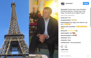 Diane von Furstenberg Macron