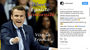 salma hayel macron