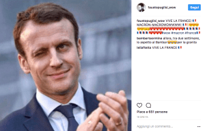 Fausto Puglisi Macron presidential win