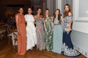 Isolde Brielmeier, Shari Loeffler, Zoe Buckman, Michelle Hellman Cohen, Bettina Prentice and Claiborne Swanson Frank.