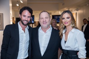 Justin Reeves, Harvey Weinstein and Georgina ChapmanMagic Bus Cocktail Party, New York, USA - 09 May 2017Georgina Chapman to host Cocktail party for Magic Bus