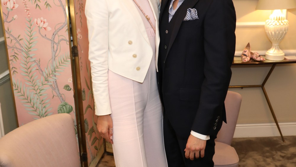 Arizona Muse and Edgardo Osorio