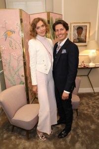 Arizona Muse and Edgardo Osorio