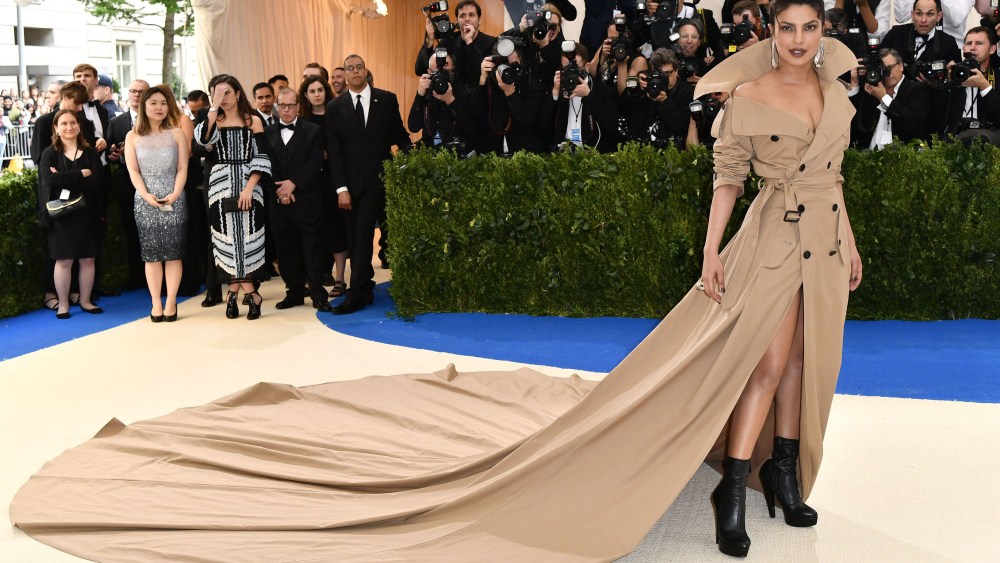 Priyanka ChopraThe Costume Institute Benefit celebrating the opening of Rei Kawakubo/Comme des Garcons: Art of the In-Between, Arrivals, The Metropolitan Museum of Art, New York, USA - 01 May 2017