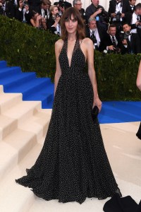 Alexa ChungThe Costume Institute Benefit celebrating the opening of Rei Kawakubo/Comme des Garcons: Art of the In-Between, Arrivals, The Metropolitan Museum of Art, New York, USA - 01 May 2017