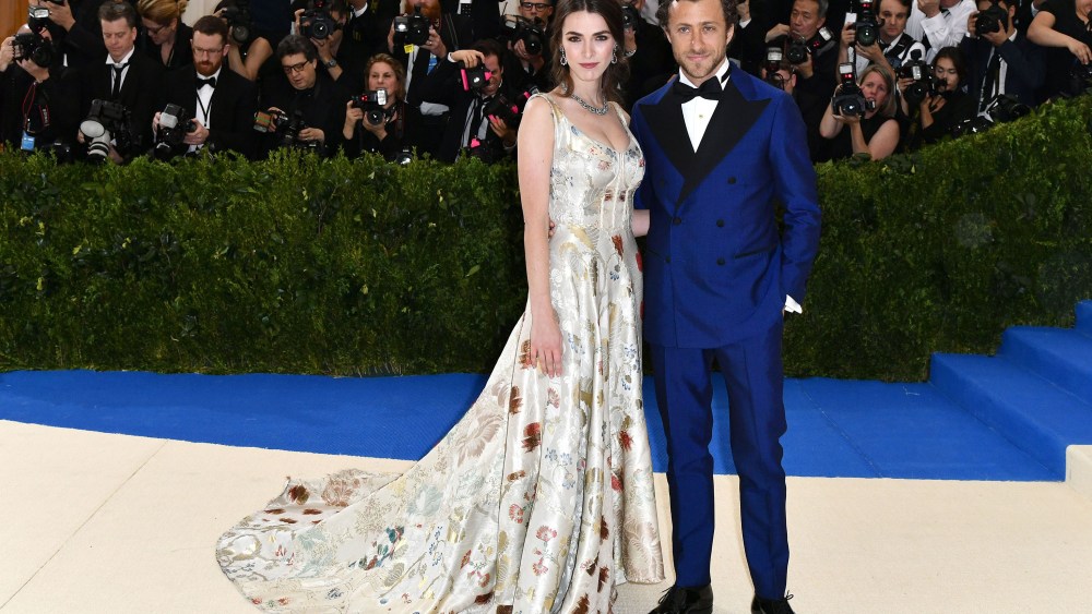 Met Gala 2017 Bee Shaffer and Francesco Carrozzini