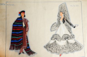 Inside the costume archives.