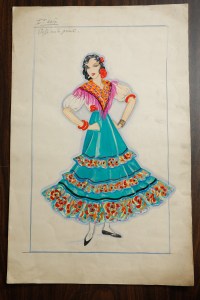 Inside the costume archives.