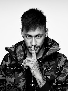 An archival Objects of Desire campaign featuring Neymar.