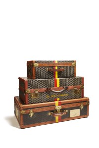 Goyard trunks monogrammed for the Duke of Windsor.