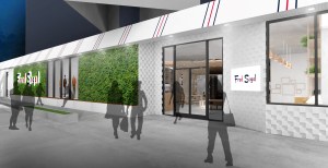 A rendering of Fred Segal West Hollywood's exterior