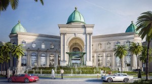 A rendering of the Place Vendome Doha.