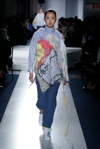 A look from the Parsons Class of 2017 BFA Fashion Show