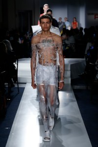 A look from the Parsons Class of 2017 BFA Fashion Show